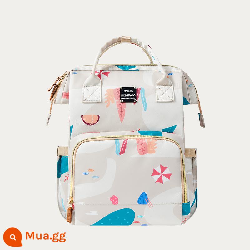 Sohiwoo Mommy Bag 2022 Mới Tay Mới Tay -in -Child, túi mẹ đa chức năng ra khỏi ba lô - Đường mục vụ-Dung tích lớn [20L]