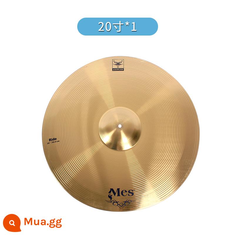 Bản gốc MES 鑔 trống Maisi treo 18 inch 鑔 bộ 鑔 trống jazz 鑔 bộ ding ding 鑔 có giá đỡ - Tờ rơi vàng Ding Ding 20 inch