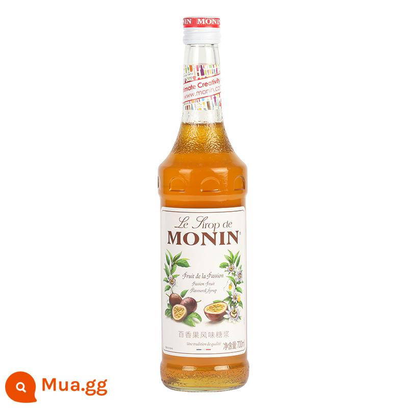 Xi-rô MONIN Hương Va ni Vỏ cam Bạc hà xanh Quế Táo Osmanthus Hạt phỉ Dừa Xi-rô hương Curacao xanh - hương vị chanh dây