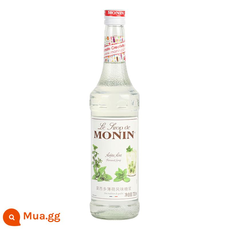 Xi-rô MONIN Hương Va ni Vỏ cam Bạc hà xanh Quế Táo Osmanthus Hạt phỉ Dừa Xi-rô hương Curacao xanh - đốt cháy