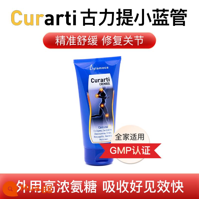 Tây Ban Nha Curarti Guli Ti ống nhỏ màu xanh amino chondroitin gel thể thao làm dịu khớp linh hoạt để sử dụng bên ngoài - Đường Amoniac tại chỗ Guliti