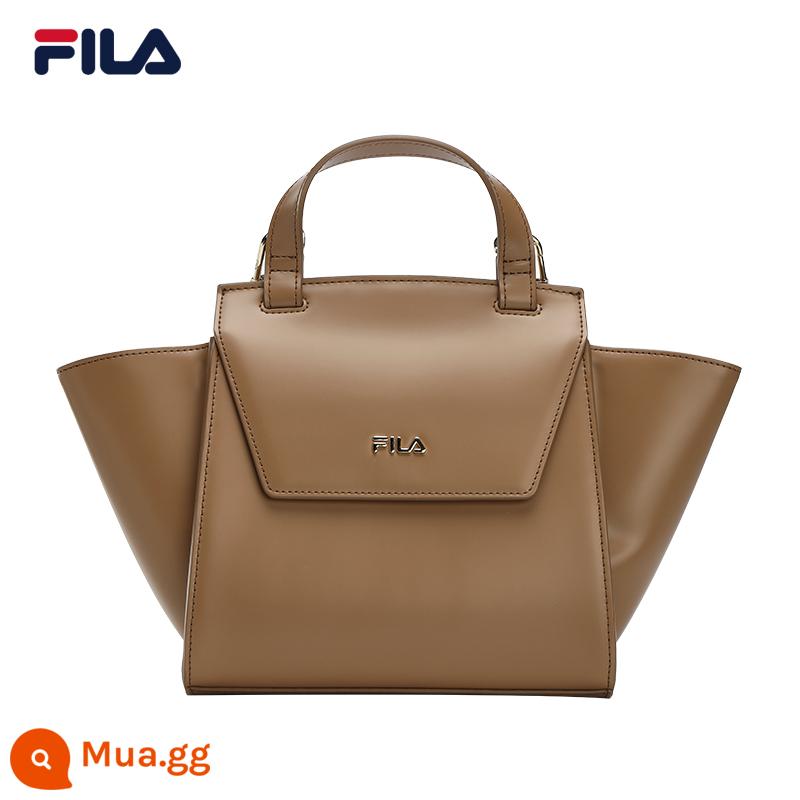 FILA Fila Official Túi Satchel Thời Trang Nữ Mùa Xuân 2022 Mới Túi Satchel Thời Trang Thanh Lịch Và Đa Năng Cho Nữ - Kaki gỗ đơn-DK