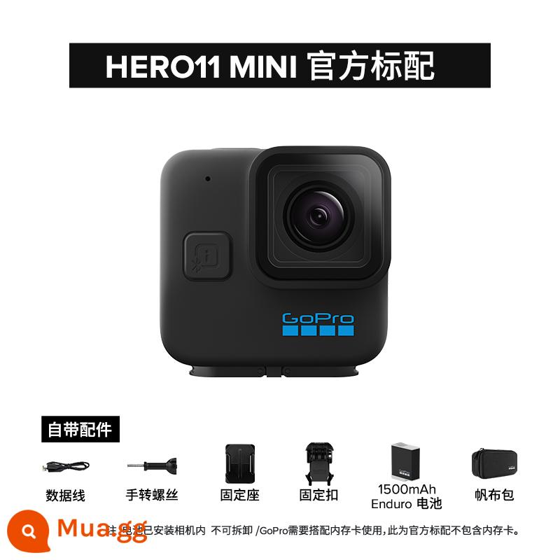 Camera thể thao chống rung GoPro HERO11 Black Mini HD chống nước - Tiêu chuẩn chính thức