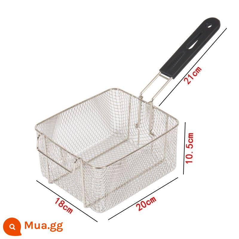 Nước chiên Fried Filter Frying Lưới khiêu dâm Duaron Fried Pot Bottom Net Net Thép không gỉ Phụ kiện Fryric Fry - Giỏ chiên-N56