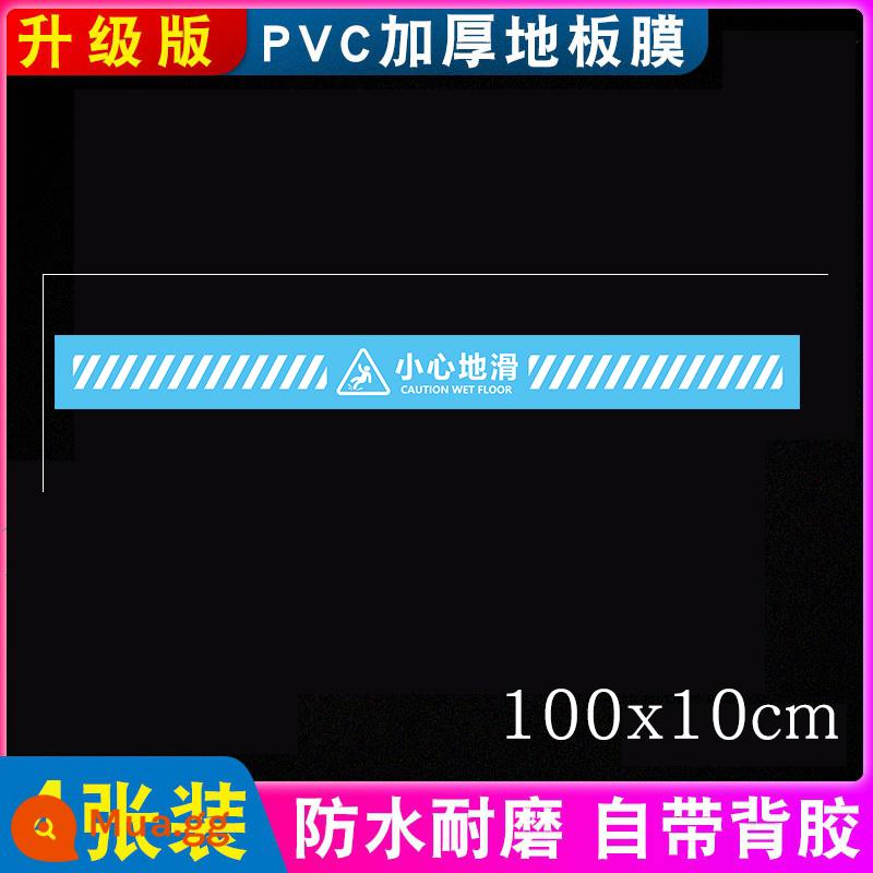Dấu hiệu nhắc nhở trượt ngã Dấu hiệu khẩu hiệu cẩn thận Dấu hiệu trượt vạch 1 mét Hình dán sàn bước cẩn thận Dấu hiệu nhắc nhở ấm áp Hình dán cảnh báo Cẩn thận hướng dẫn trượt chân Hình dán hướng dẫn trượt chân - [4 ảnh] Cẩn thận trượt T10 xanh (100x10cm)