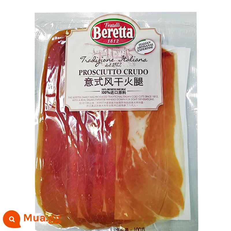 ISU lát giăm bông Parma của Ý 250g Serrano của Tây Ban Nha lát sống lên men sấy khô trong không khí lát sống ăn liền - Beretta Ý sấy khô 100g