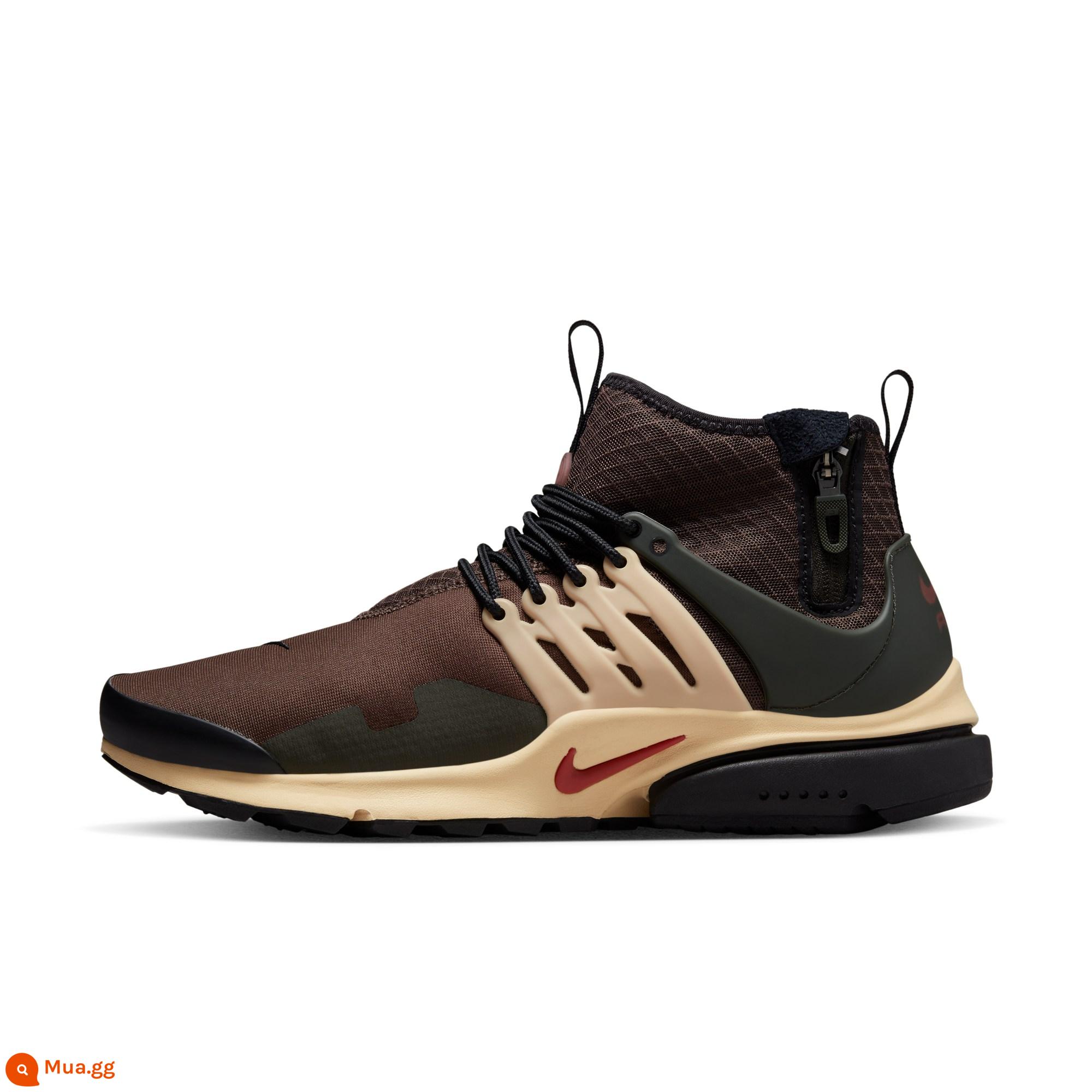 NIKE OUTLETS Official Giày thể thao nam Nike Air Presto Mid Utility DC8751 - 200 Nâu Baroque/Camyon Rust Orange/Nâu mè/Xanh Sequoia/Đen