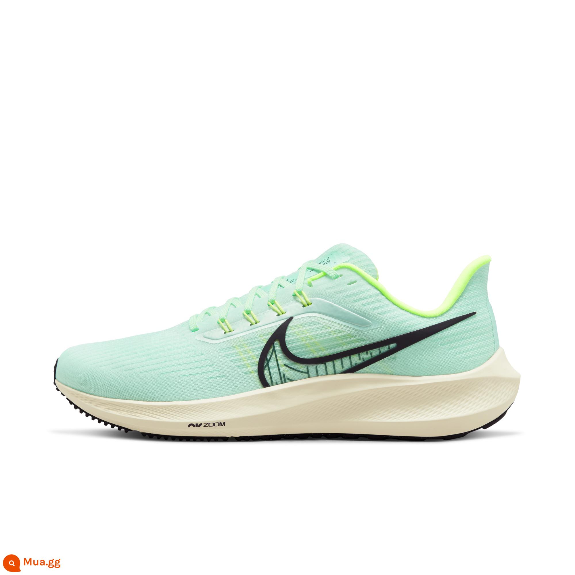 NIKE Official OUTLETS Air Zoom Pegasus 39 Giày chạy bộ Nike Pegasus nam DH4071 - 301 Micro Green/Đen tím/Xanh bạc hà bọt/Vàng huỳnh quang/Màu sữa dừa