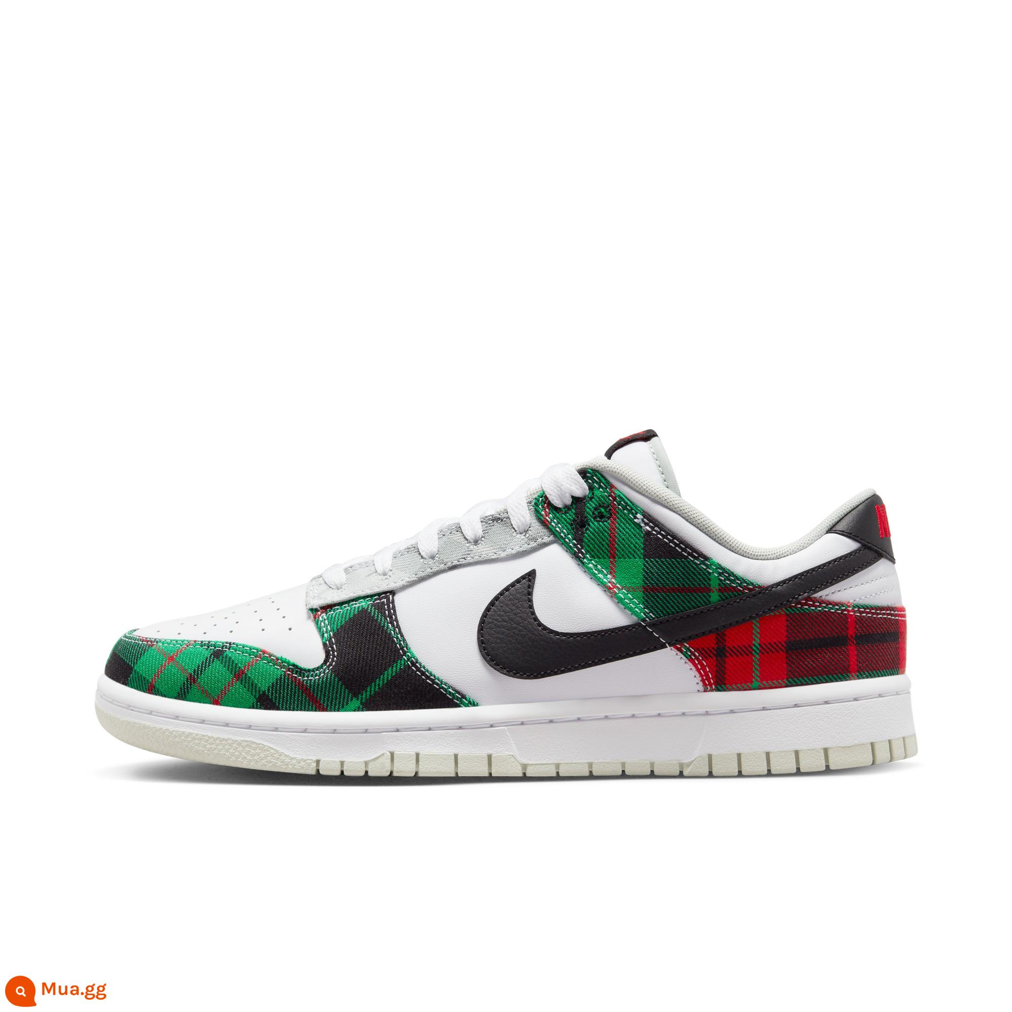 NIKE Official OUTLETS Giày thể thao nam Nike Dunk Low Retro PRM DV0827 - 100 Trắng/Đen/Trắng/Đỏ đại học/Xanh sân vận động/Bạc nhạt