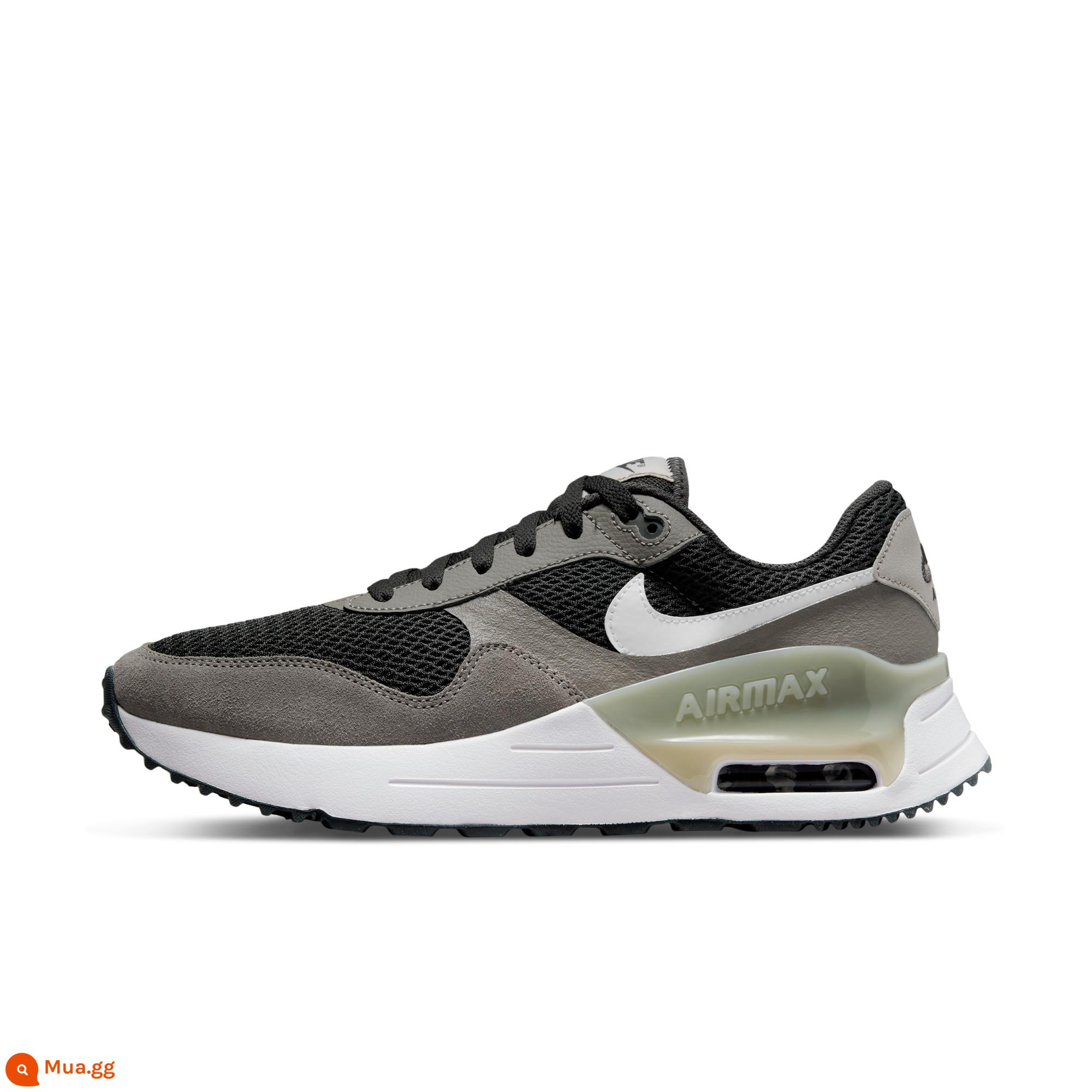 OUTLETS chính thức của NIKE Giày thể thao nam Nike Air Max SYSTM DM9537 - 002 bồ hóng đen/trắng/xám xanh/vôi quặng sắt nhạt