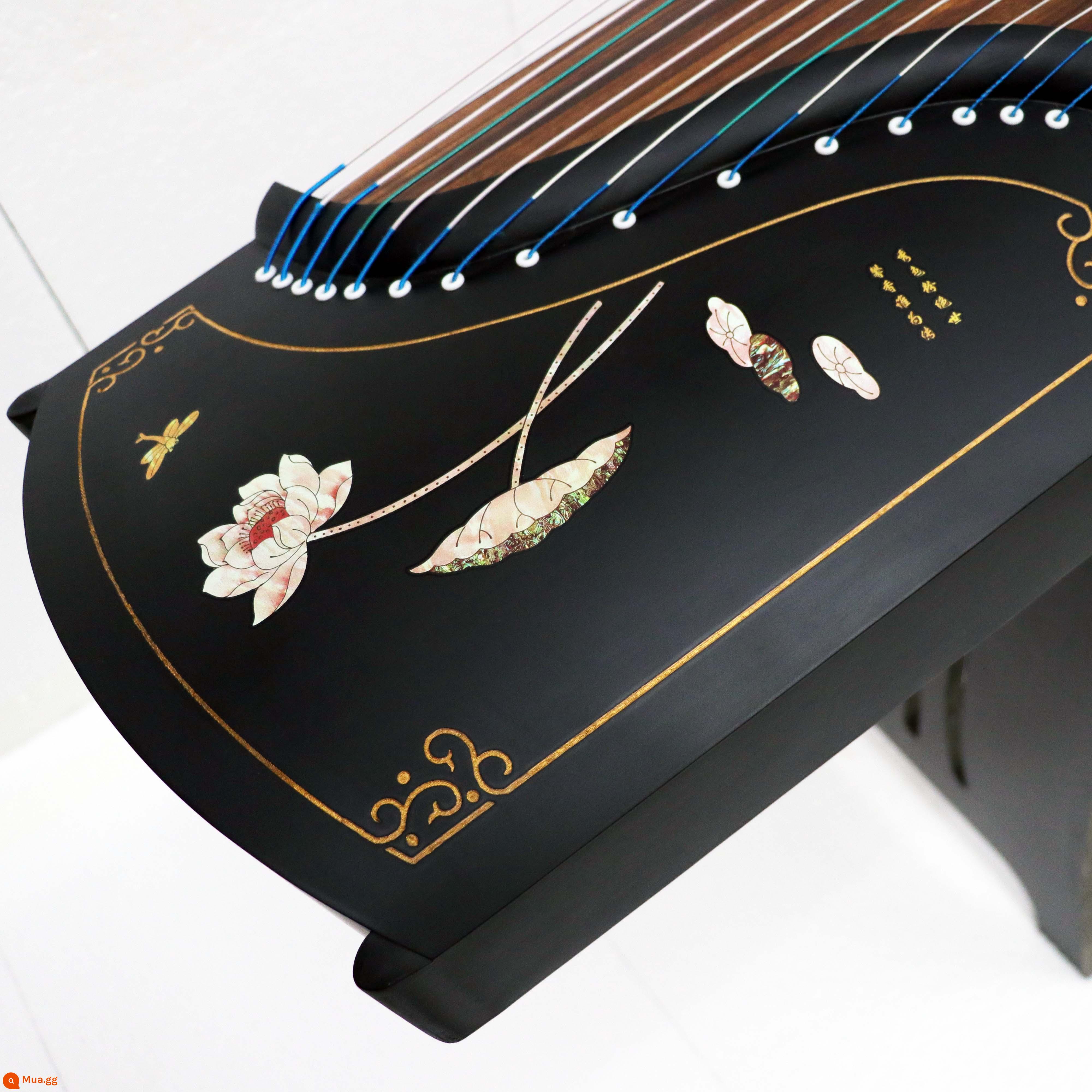 Đàn guzheng 163 mới dành cho người mới bắt đầu tham gia nhà sản xuất gỗ mun guzheng nhỏ cầm tay 125cm cấp thứ mười - Dâm bụt cao 163cm nhô lên khỏi mặt nước