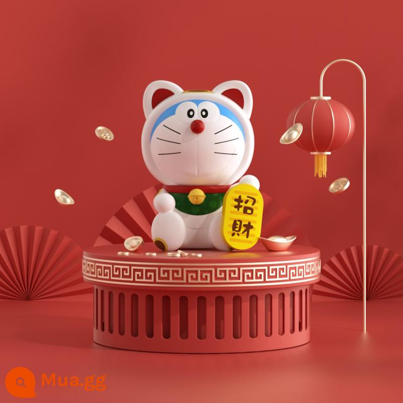 Doraemon Hành Tinh Hạnh Phúc Giá Đỡ Điện Thoại Không Gian Dễ Thương Jingle Doraemon Triều Đồ Chơi Không Gian Mù Hộp Trang Trí - Con Heo Đất Năm Mới Đôrêmon (Tiền May Mắn)