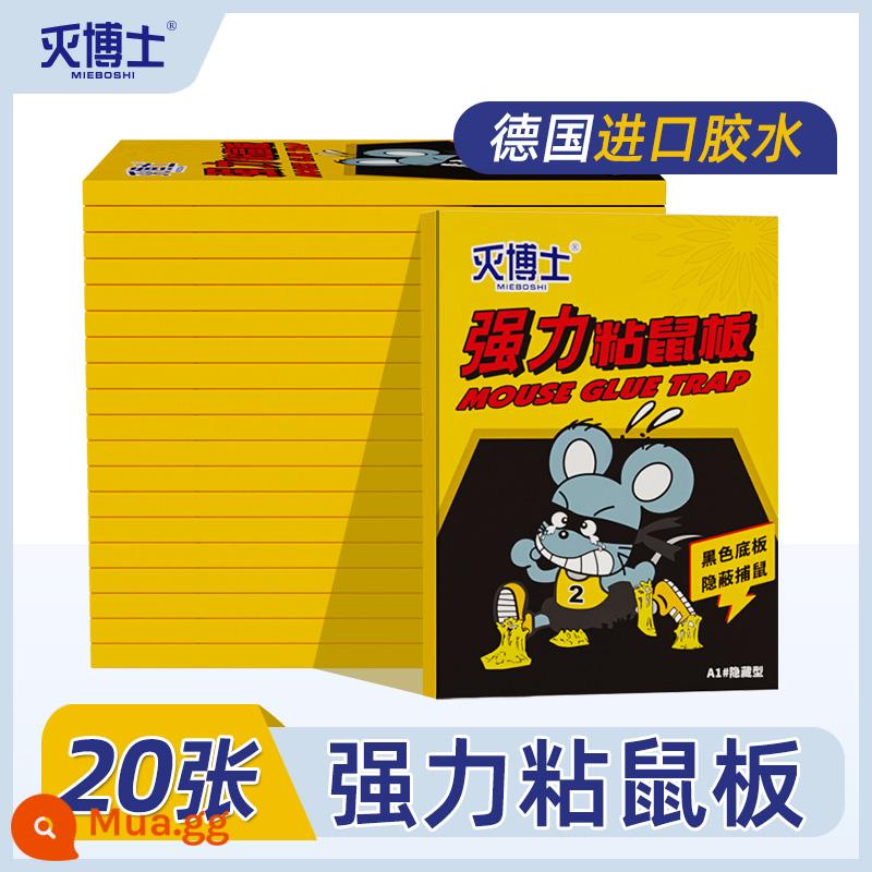 Miếng dán chuột Dr.Mie bảng dính chuột chắc chắn keo dính chuột lớn hiện vật gia dụng chính hãng tăng dày - 20 bàn chuột dính mạnh mẽ