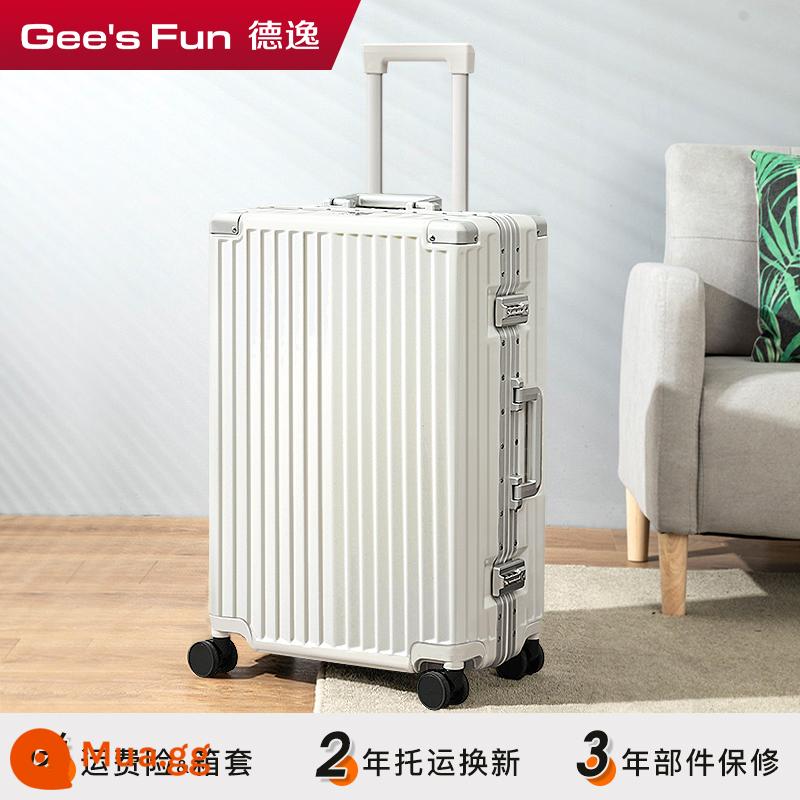 Deyi Vali Nữ Đa Năng Bánh Xe Đẩy Ốp Lưng Nam Lên Máy Bay 20 Dày Công Suất Lớn 26 Inch Mật Khẩu Bao Da Du Lịch - Dreamer [Khung nhôm tích hợp] Haoyuebai