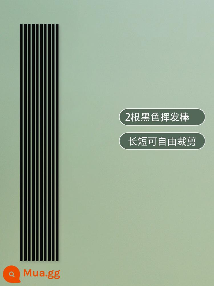 Hương liệu dễ bay hơi thanh hương thơm thanh nước hoa vệ sinh có thể được sử dụng trong nhà sợi hương liệu hương thơm lâu dài không mùi thơm - 2 que khuếch tán sợi màu đen..