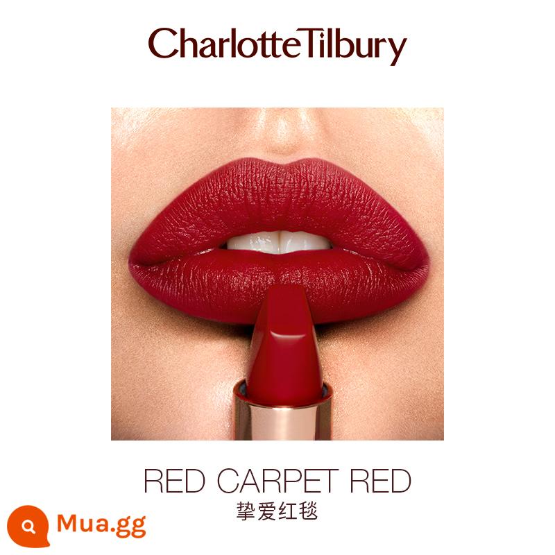 [Lễ hội năm mới] CT Modern Fog Lipstick Hickey WONS Red Brown Bean Paste Son môi dưỡng ẩm - [Nữ hoàng hào quang] Thảm đỏ yêu dấu ĐỎ THẢM ĐỎ