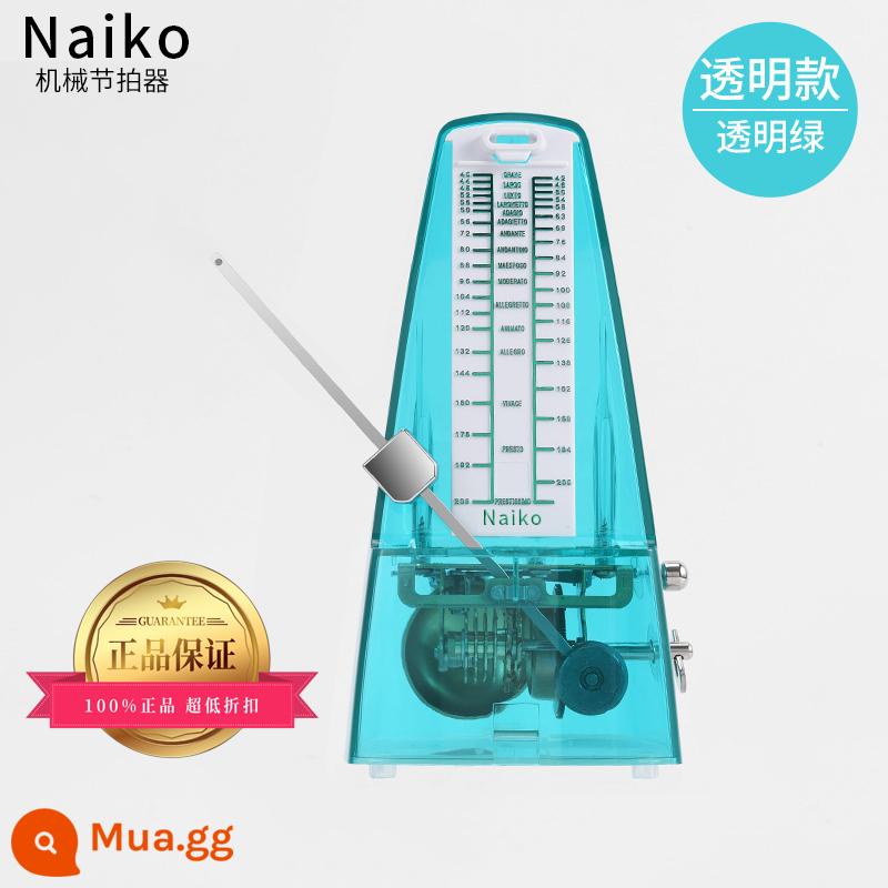 Phong trào nhập khẩu Nhật Bản chính hãng NIONKO Nikon kiểm tra xác minh đàn piano nhịp cơ đặc biệt guitar guzheng phổ quát - Đặc biệt dành cho kỳ thi chứng chỉ [Phiên bản vàng-Xanh trong suốt]