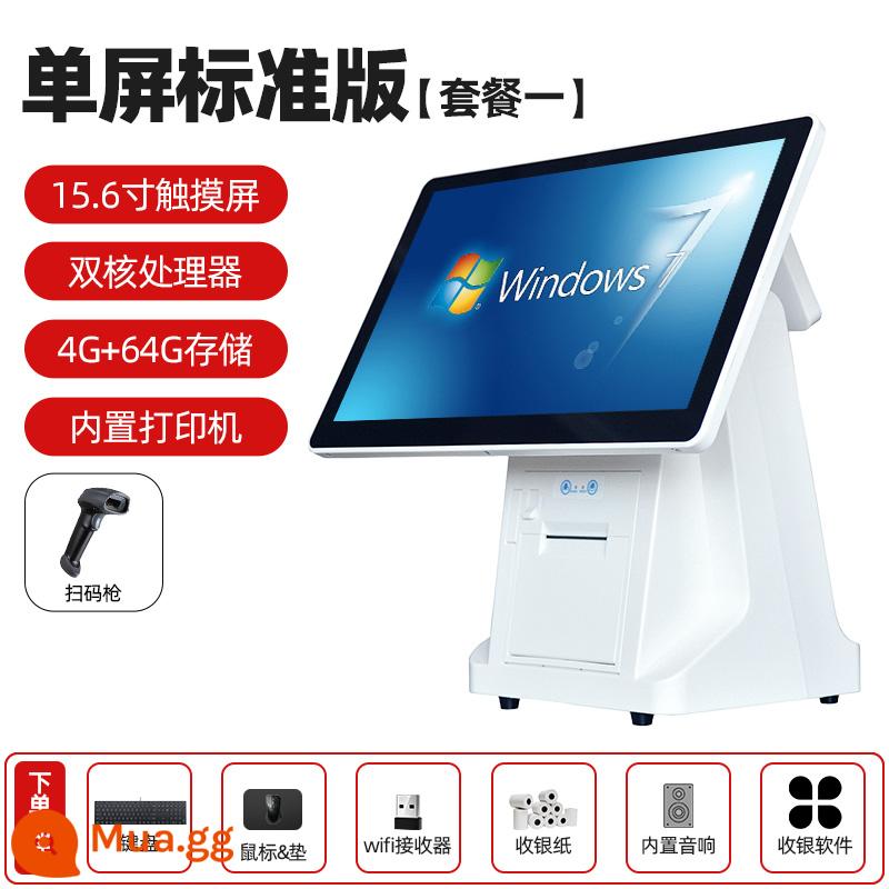 Máy tính tiền Tất cả dịch vụ ăn uống Siêu thị Cửa hàng tiện lợi Thuốc lá Cloud POS Touch Cờ vua và quân bài Cửa hàng quần áo màn hình kép Cửa hàng trà sữa Quét mã QR để đặt hàng Giao bữa ăn Máy tính đặc biệt Máy tính tiền Quản lý hệ thống Máy tính tiền - Máy quét lõi kép màn hình đơn [4G-64G]