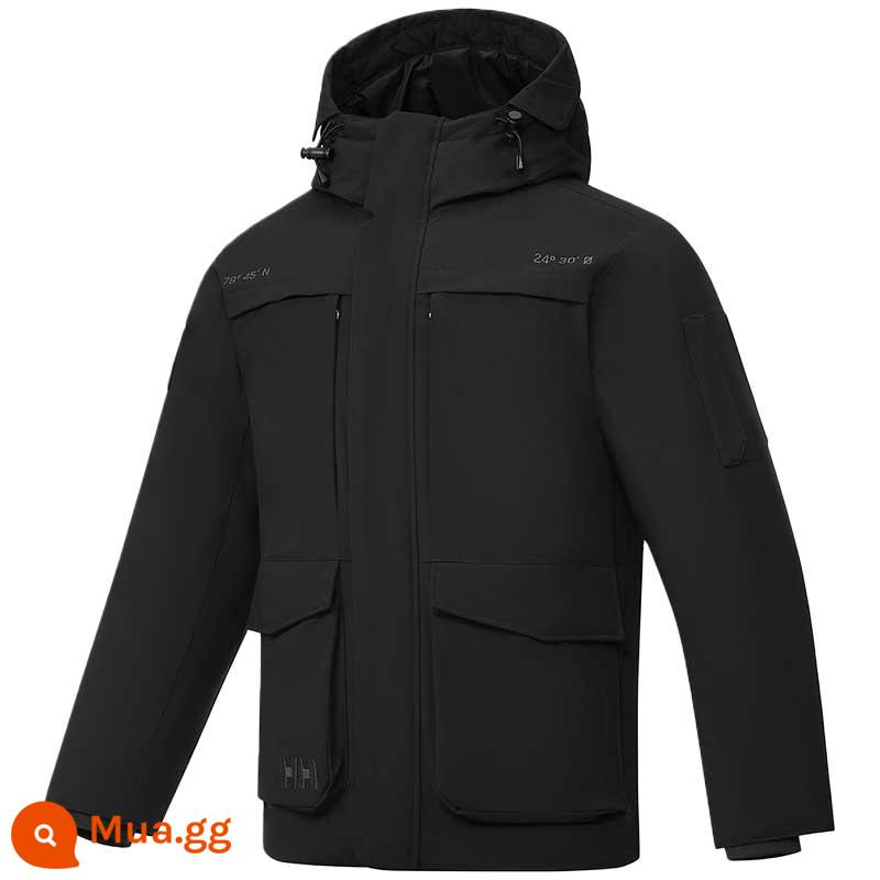 HELLY HANSEN/HH áo khoác lông vũ nam mùa thu đông ấm áp chống lạnh truy xuất nguồn gốc lông ngỗng loạt ARCTIC - đen