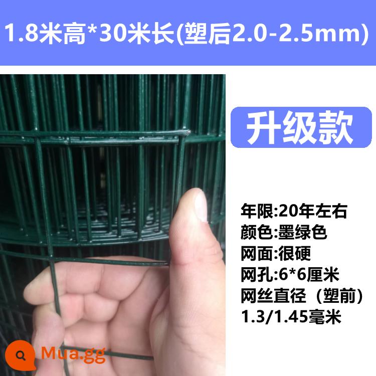 Hàng rào dây thép gai chăn nuôi gà lưới bảo vệ hàng rào lan can ngoài trời dây thép Hà Lan lưới sắt lưới nhà vườn rau - màu vàng