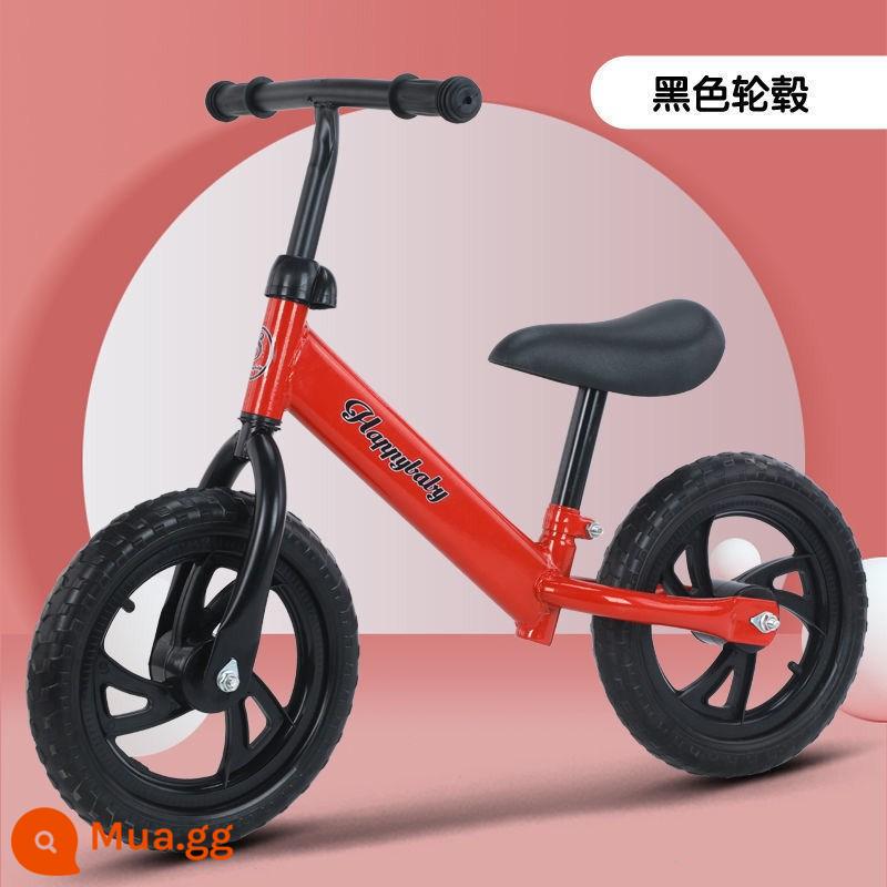 Xe đạp không bàn đạp song song xe Scooter xe cân bằng trẻ em 4 đến 8 tuổi xe Scooter mẫu trẻ em trên 3 tuổi - Bánh xe tạo bọt + dụng cụ + quà tặng màu đỏ