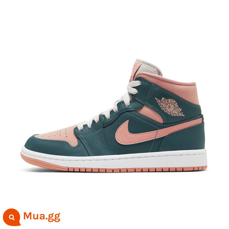 NIKE AIR JORDAN 1 AJ1 Joe 1 giày thể thao nữ giày bóng rổ ống giữa thường ngày BQ6472-308-141 - Mực/Hồng (BQ6472-308)