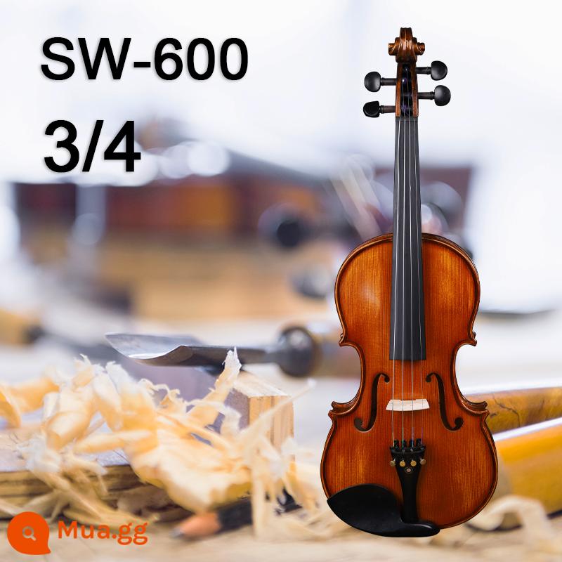 Santa Veles SW600 Handmade Violin BẮT ĐẦU GIỚI THIỆU GIỚI THIỆU HIỆU QUẢ THỰC SỰ - Chiều cao 3/4 140-150