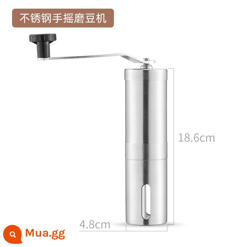 Glip Macroblad Merchaser Furnishing Furnishing Theo dõi người chơi Máy nghiền điện Pororama Đồ uống có hạt linh tinh - Máy xay đậu quay tay bằng thép không gỉ