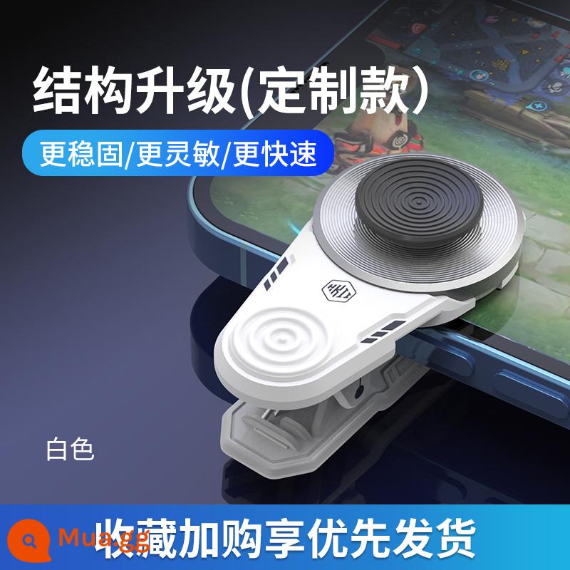 Glory of Kings Trợ lý định vị Artifact Joystick Nút điện thoại di động ba ngón Trò chơi di động Liên minh huyền thoại Tay cầm chơi game Phím điều hướng Thiết bị bên ngoài iPhone Suction Cup Ball Battle Snake Lol - Cần điều khiển chuyển động X1★ [Trắng]