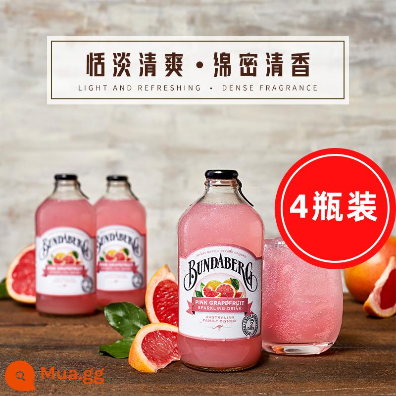 Úc Bundesberg soda bundaberg gừng nước gừng khô nước chanh nước có ga nước giải khát nhập khẩu hàng đầu cửa hàng - Bưởi*4 chai