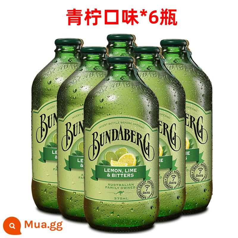 Úc Bundesberg soda bundaberg gừng nước gừng khô nước chanh nước có ga nước giải khát nhập khẩu hàng đầu cửa hàng - Vôi*6 chai