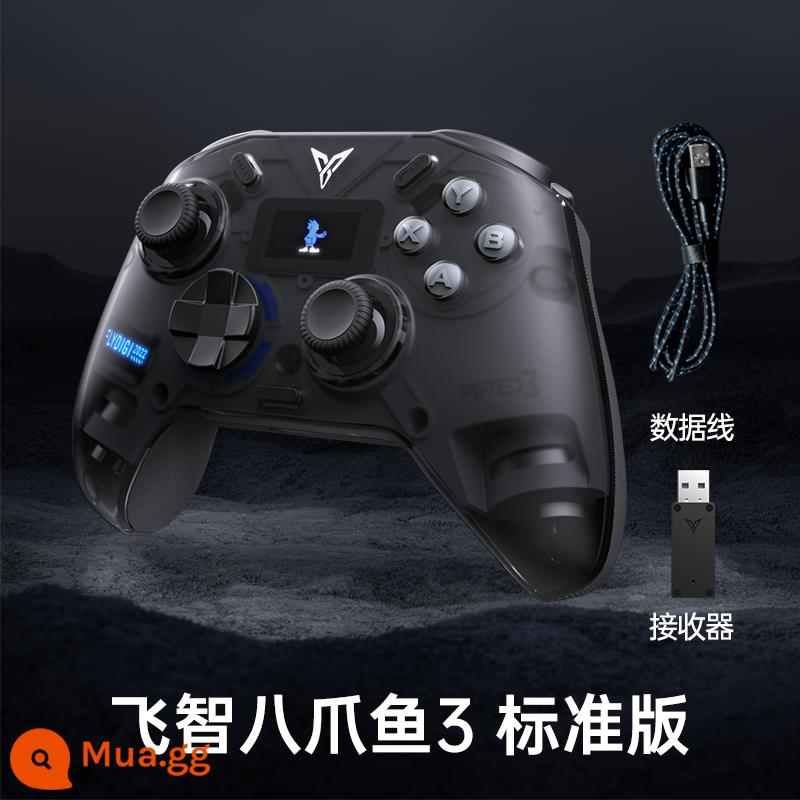 Bộ điều khiển Feizhi Black Warrior 3/3Pro Bộ điều khiển Octopus 3/4 Bluetooth không dây Bộ điều khiển Bluetooth Phantom Beast Palu Phiên bản máy tính PC hơi nước somatosensory điện thoại di động ios Bộ điều khiển trò chơi xbox thần ban đầu - bạch tuộc 3