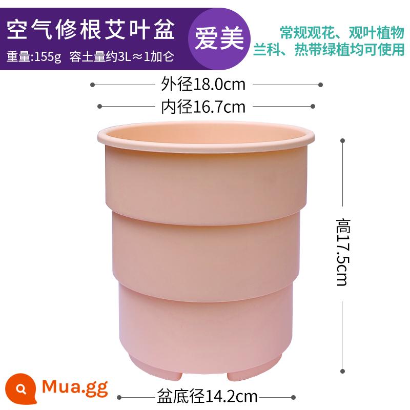 Amy điều khiển gốc thoáng khí nhựa nhựa chậu hoa lớn núi xanh gallon nồi hoa hồng tú cầu Clivia nồi đặc biệt - Bột hoa anh đào số 180