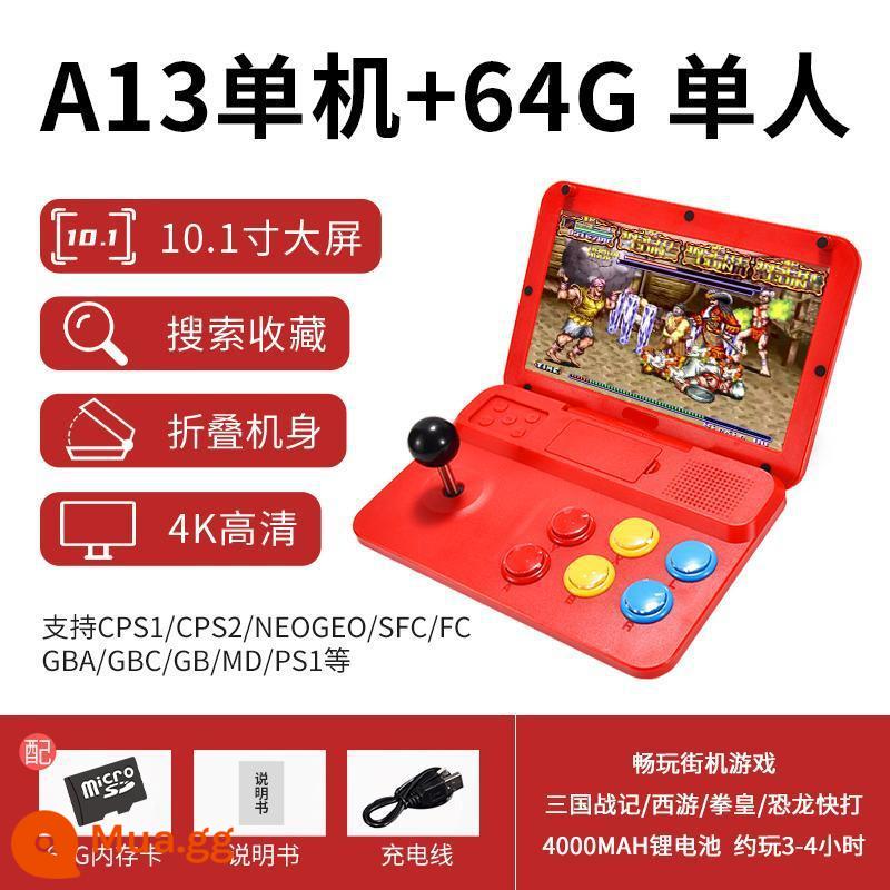 Máy chơi game arcade di động chia sẻ mới Tất cả máy chơi game rocker đôi thương mại gia đình 97 King of Fighters hoài cổ 17 inch - Bảng điều khiển trò chơi cần điều khiển có thể gập lại 10 inch