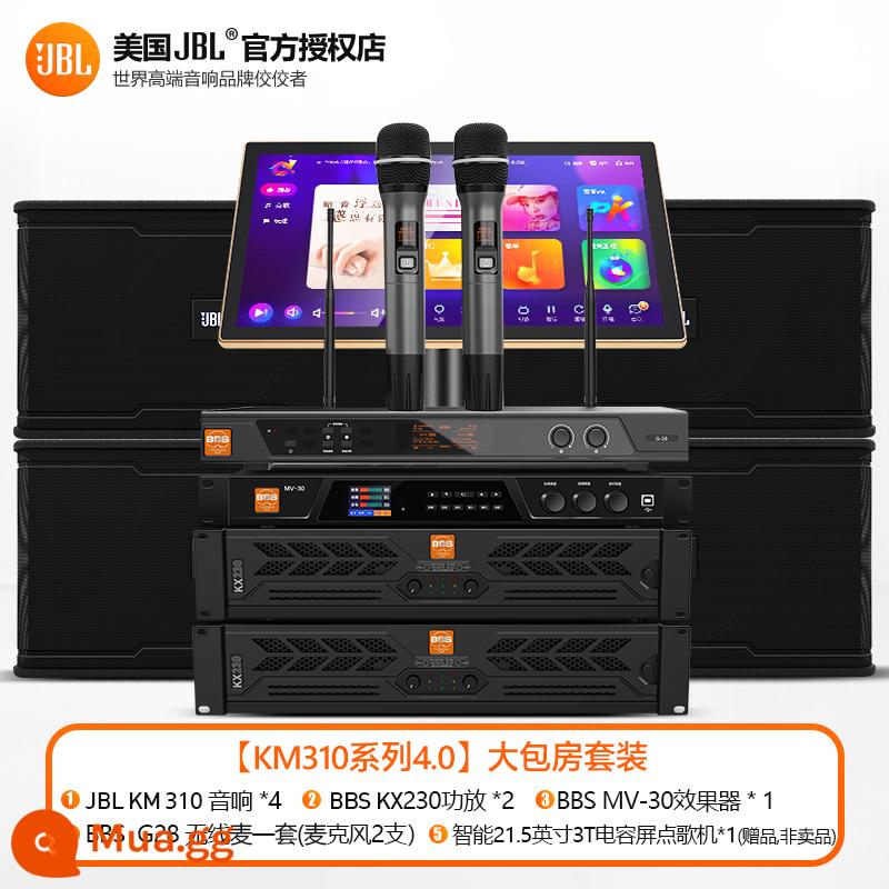 JBL Chính Hãng Chính Hãng Home KTV Bộ Âm Thanh Rạp Hát Tại Nhà Máy Hát Karaoke Karaoke Chuyên Nghiệp Trọn Bộ - [KM310 Series 4.0] Bộ Phòng Riêng Lớn