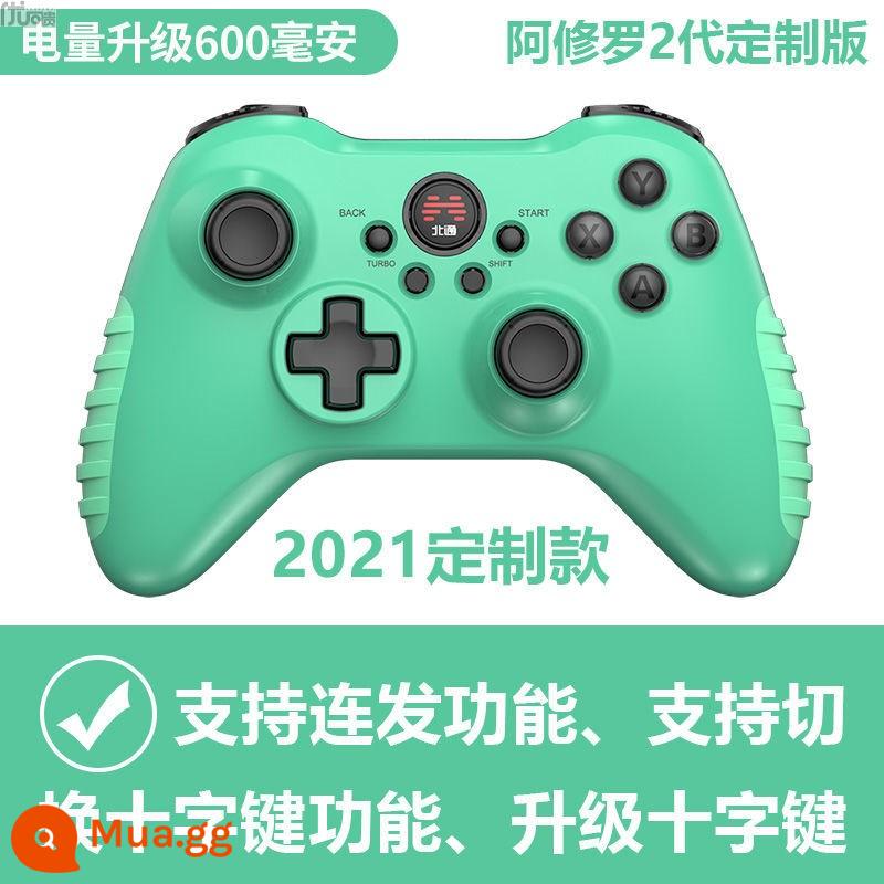 Tay cầm chơi game không dây Ashura 2 Phiên bản máy tính T2PC Horizon Horizon 45NBA2K20212 - Asura 2. (Không dây + Xanh)