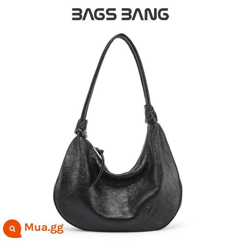 TúiBang/Bao Banghui [Xingyue Bag] Túi Sát Nách Di Động Messenger Túi Nữ Túi Sát Nách Mới 2023 - Balenciaga Original Black [Mẫu nâng cấp] Thêm vào bộ sưu tập trước