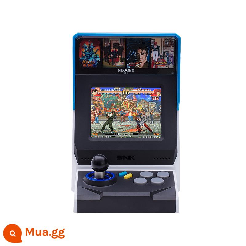 SNK chính hãng NEOGEO máy chơi game mini gia đình rocker loại máy chơi game hai người chơi với TV retro máy arcade nhỏ cầm tay King of Fighters đầu đạn hợp kim cầm tay món quà hoài cổ cho bạn trai - Phiên bản quốc tế