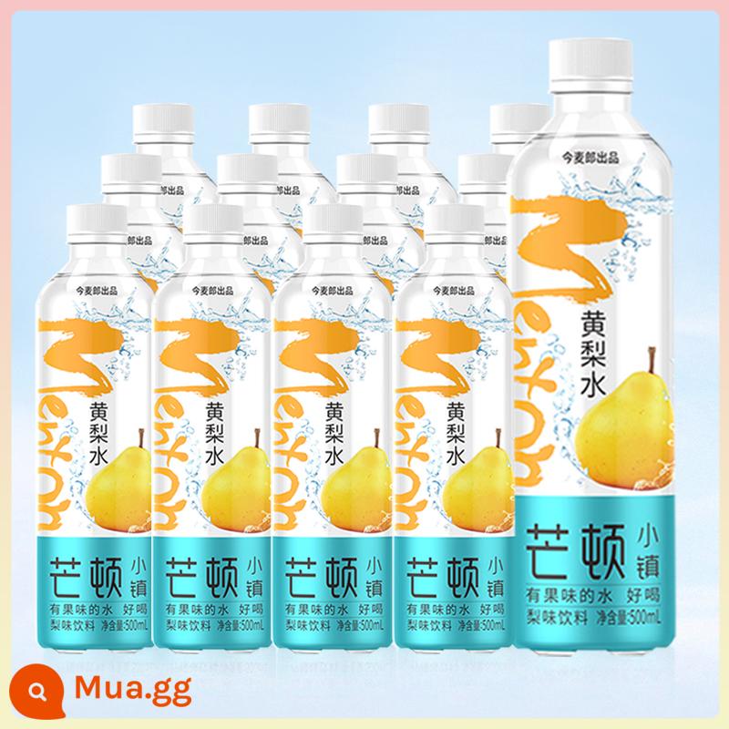 Jinmailang Manton Township 500ml*12 chai nước chanh táo xanh đào hương vị dưa hấu ít đường uống nguyên hộp - Nước dứa 500ml×12 chai