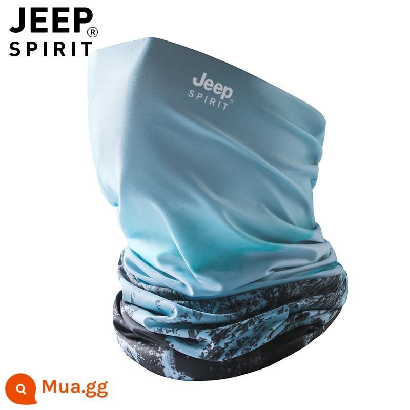 JEEP ice lụa che cổ nam khẩu trang chống nắng toàn mặt cổ chống tia cực tím mùa hè khăn mỏng thể thao khẩu trang nam - Linh hồn của dãy Andes (phong cách thẳng thắn)