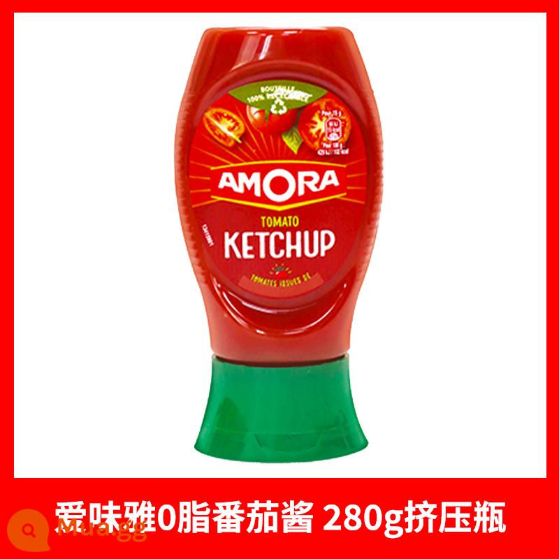 Sốt cà chua Heinz nhập khẩu ít béo chai bóp 325g Sốt mỳ Ý sốt cà chua trẻ em gia đình - Nước Sốt Cà Chua Aweiya Zero Fat 280g Chai Bóp