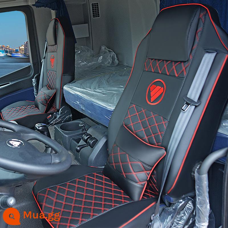 Tương lai mới của Oman Est GTL SEAT OMAN ETX Truck cung cấp bốn mùa dành riêng cho tất cả các lớp đệm nhàn nhã - Hàng thêu chỉ đỏ đen phiên bản cao cấp