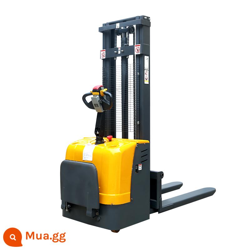 Xe nâng chạy hoàn toàn bằng điện 2 tấn đứng và đi bộ Xe nâng loại nhỏ 1 tấn 1,5 tấn xe nâng xếp dỡ thủy lực - [Loại đứng] Xe nâng chạy hoàn toàn bằng điện 1,5 tấn 4 mét