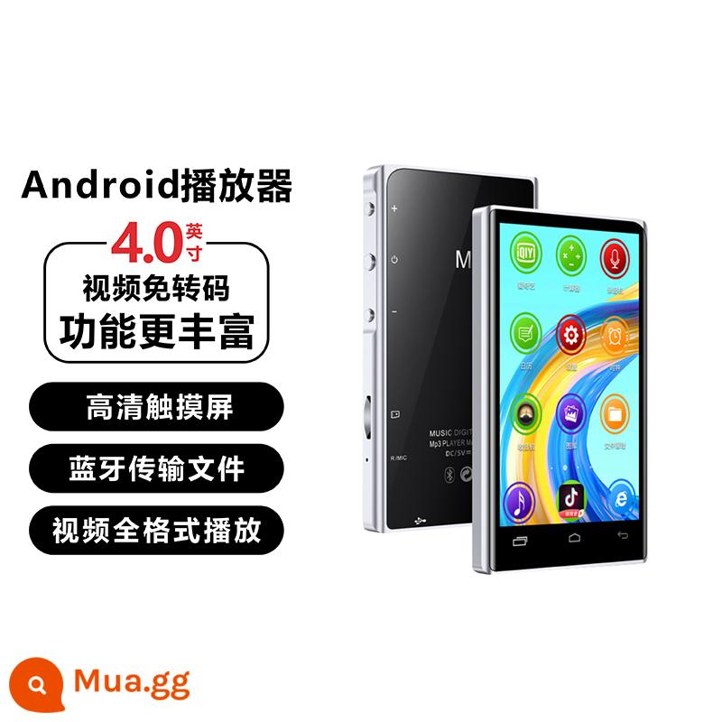 Máy nghe nhạc mp4 Shiku 5 inch wifi truy cập internet mp5 dành cho sinh viên máy nghe nhạc bluetooth chờ siêu lâu - Phiên bản Android 4.0 inch không có internet