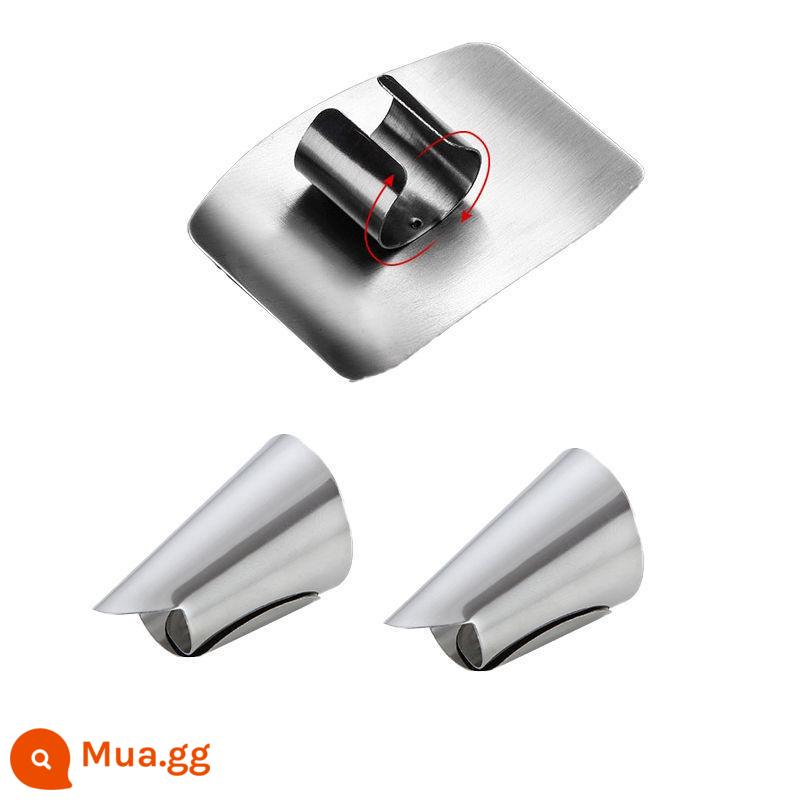 Cắt rau Handicap Chef Nhà bếp Nhà bếp Nhà bếp Cắt tay bảo vệ -Resistant và Anti -scratch - Bộ bảo vệ tay cắt rau (phiên bản thường) một ngón + hai bộ giáp bảo vệ