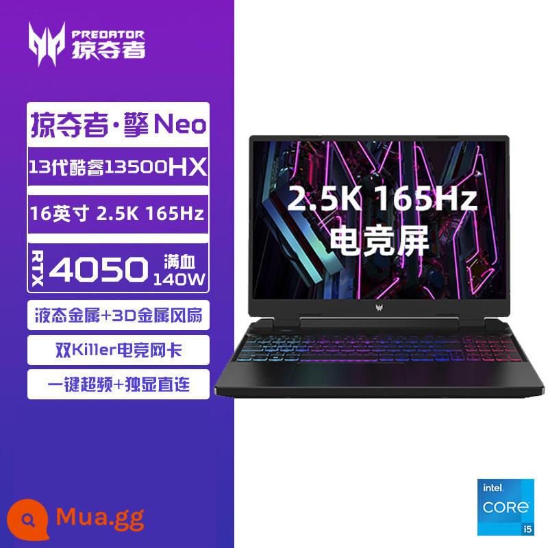 Acer/Acer Predator Qing Neo Bộ xử lý Intel Core I5/i7 HX thế hệ thứ 13 Gam màu cao 2,5K Card đồ họa độc lập RTX4060 Máy tính xách tay chơi game màn hình làm mới cao 16 inch - Màn hình 2,5K: kết nối trực tiếp card đồ họa độc lập i5-13500HX/RTX4050/165hz