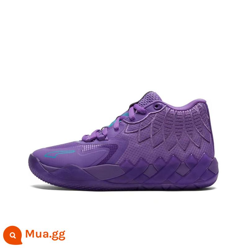 Thế hệ ba -bóng 梅 Sneakers Lamelo Bauer MB.01 Men và Phụ nữ màu đỏ màu tím Trung bình và Giày bóng rổ chiến đấu Low -top 2 - thế hệ ba bóng màu tím