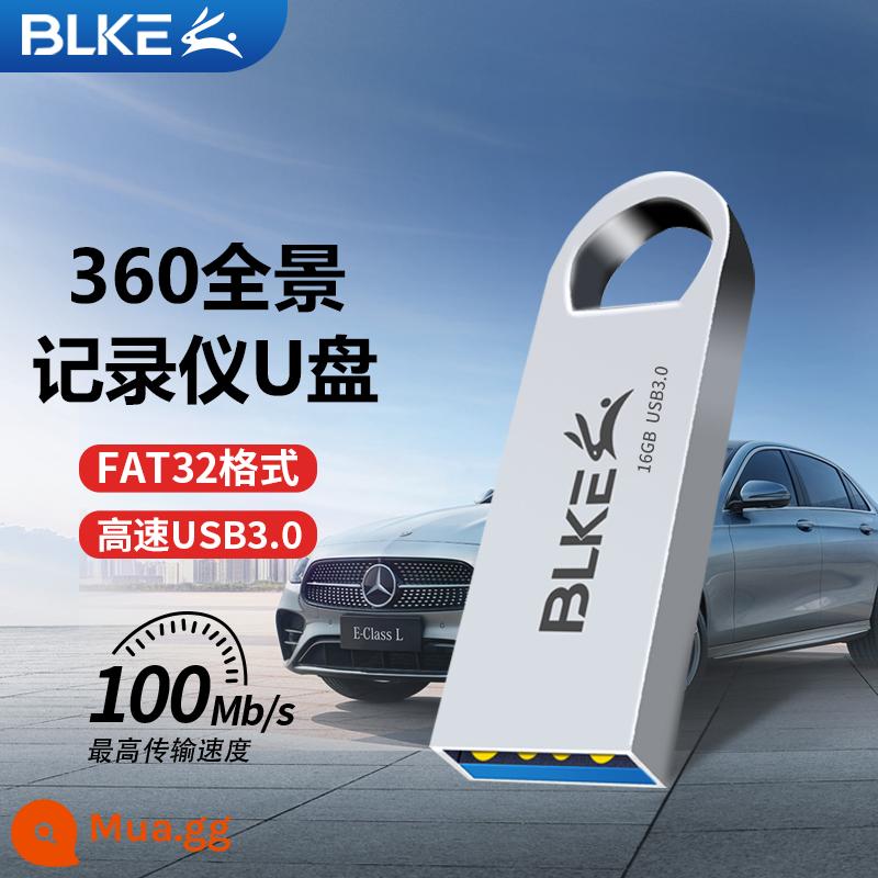 Toàn cảnh 360 ghi hình lái xe ô tô ổ đĩa flash 128g ổ đĩa flash tốc độ cao USB ổ đĩa flash usb3.0 kênh trực quan Toyota Foss - Đĩa U ghi hình toàn cảnh 360 độ [①⑥G] đi kèm dây treo + bộ chuyển đổi