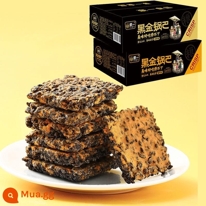 [Anchor Exclusive] Haoyi Black Gold Crust 500G Chà bông thịt và trứng cua Hương vị lòng đỏ trứng Hương vị cua giòn độc quyền - Hương trứng cua 500g/hộp