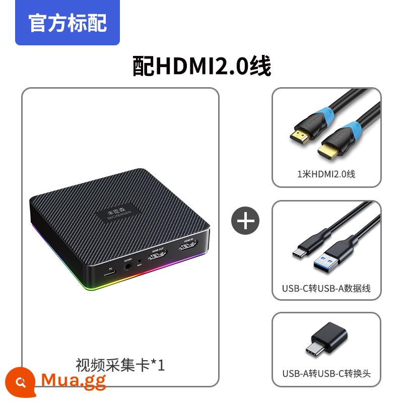 Michensen 4K HD HDMI ghi video trực tiếp máy ảnh đặc biệt di động ipad máy tính bảng ghi trò chơi - [T800-Tiêu chuẩn chính thức] Thẻ ghi hình 4k đích thực❤ Đề xuất phát trực tiếp trò chơi